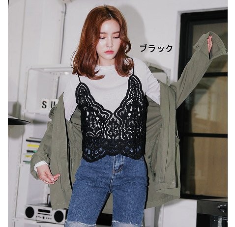 レディース　レースＴシャツ　長袖　スカラップネック　おしゃれ　ストリート　カジュアル　大人可愛い　エレガント　デート　デイリー　お出かけ　ホワイト　ブラック　ベージュ　送料無料