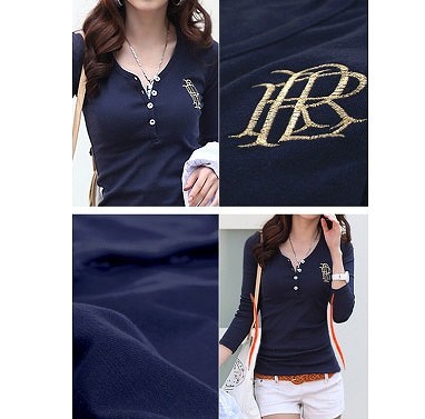 レディース　Ｔシャツ　長袖　ヘンリーネック　おしゃれ　ストリート　カジュアル　大人可愛い　エレガント　デート　デイリー　お出かけ　ホワイト　ブラック　ネイビー　送料無料