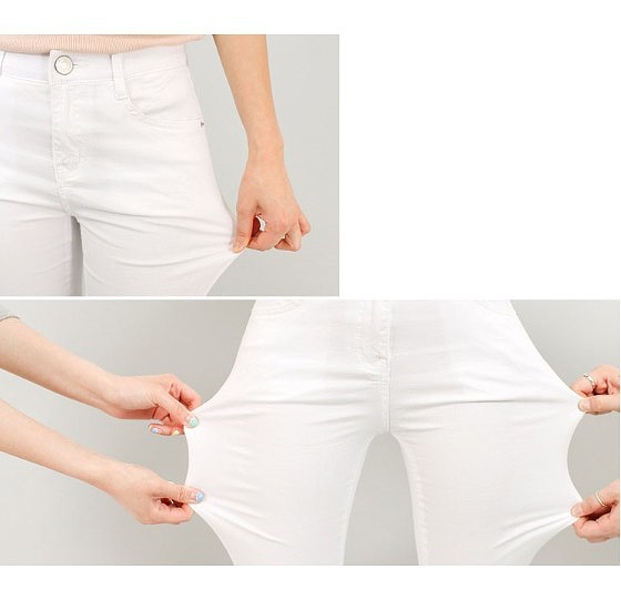 レディース　ボトムス　スキニーパンツ　コットン　無地　定番　大人カジュアル　フェミニン　大きいサイズ　シンプル　美脚　脚長効果　リゾート　普段着　デイリー　お出かけ　デート　ホワイト　ベージュ　ピンク　ブラック　送料無料