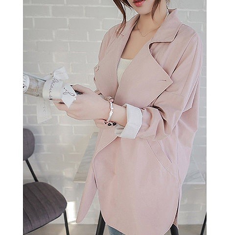 レディース　アウター　ジャケット　長袖　無地　シンプル　カジュアル　春秋冬　ポケット　大人可愛い　フェミニン　オフィス　仕事　デート　お出かけ　デイリー　普段着　ピンク　グレー　送料無料