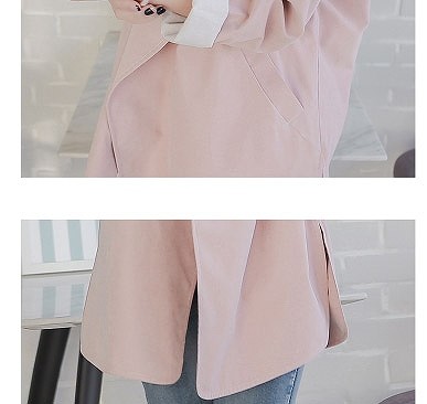 レディース　アウター　ジャケット　長袖　無地　シンプル　カジュアル　春秋冬　ポケット　大人可愛い　フェミニン　オフィス　仕事　デート　お出かけ　デイリー　普段着　ピンク　グレー　送料無料