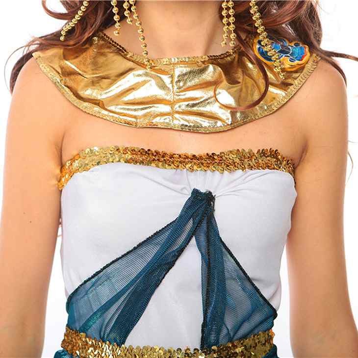 レディース　コスチューム　クレオパトラ　ドレス　ハロウィン　カーニバル　イベント　本格派　リアルデザイン　公演　演劇　ステージ　コスプレ　衣装　仮装　パーティ　送料無料