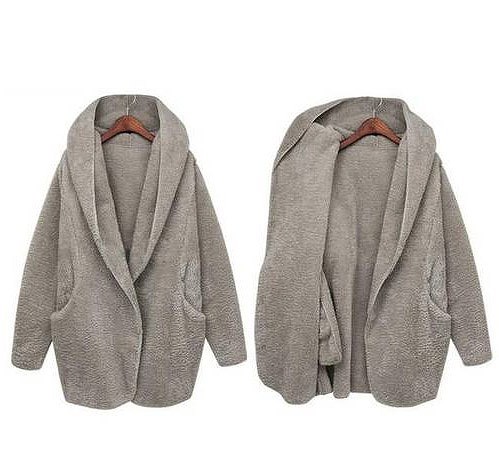 レディース　アウター　ボア　ショートコート　長袖　無地　シンプル　カジュアル　フリーサイズ　大人可愛い　フェミニン　オフィス　仕事　デート　お出かけ　デイリー　普段着　グレー　ブラック　ブラウン　送料無料