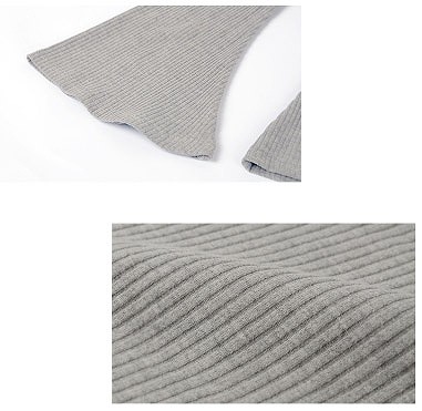 レディース　トップス　オフショルダー　カットソー　ニット　長袖　無地　シンプル　カジュアル　スリム　フリーサイズ　大人可愛い　エレガント　デート　お出かけ　デイリー　グレー　ブラック　ホワイト　送料無料