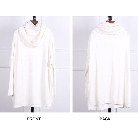 レディース　トップス　タートルネック　カットソー　ニット　長袖　無地　シンプル　カジュアル　ゆったり　フリーサイズ　大人可愛い　デート　お出かけ　デイリー　グレー　ブラウン　ホワイト　送料無料