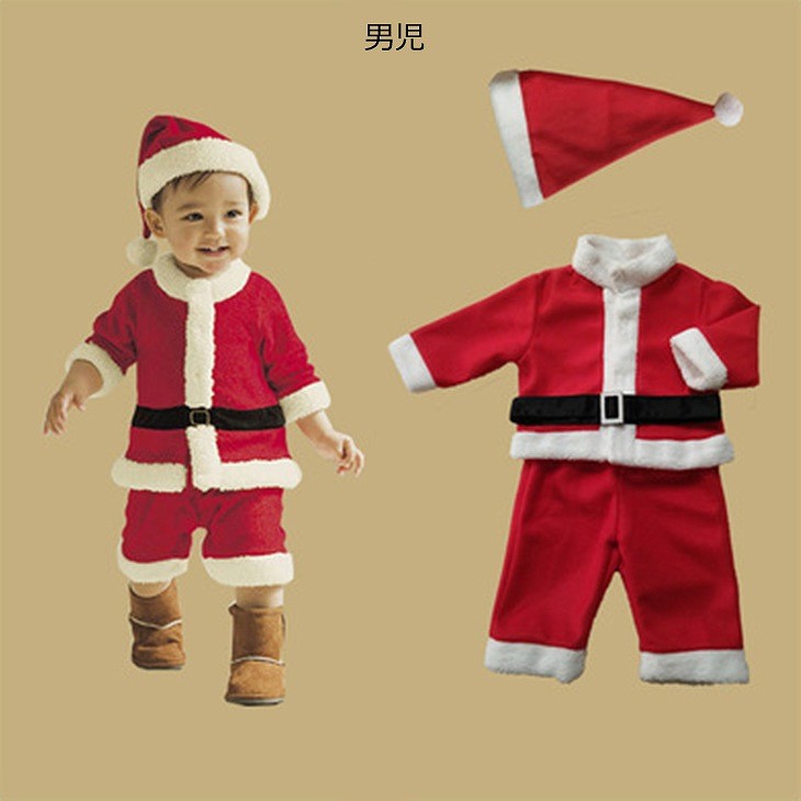 キッズ　ベビー　クリスマス　コスプレ　ワンピース　ズボン　パーティー　イベント　可愛い　レッド　ミニスカート　クリスマス会　衣装　コスチューム　ステージ　送料無料