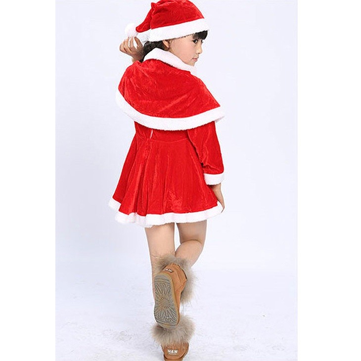 キッズ　クリスマス　衣装　コスプレ　ちびサンタ　可愛い　ワンピース　ズボン　レッド　ぽんちょ　男の子　女の子　クリスマス会　衣装　コスチューム　ステージ　イベント　送料無料