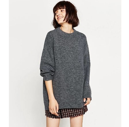 レディース　ニットセーター　クルーネック　長袖　トップス　ゆったり　無地　大人可愛い　フェミニン　シンプル　デート　お出かけ　デイリー　普段着　グレー　ホワイト　送料無料