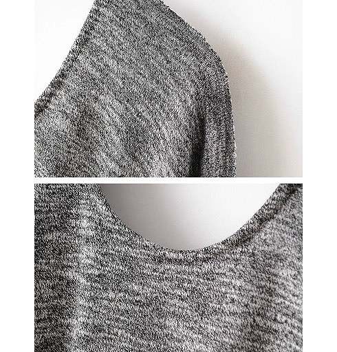 レディース　Ｔシャツ　ホルターネック　オープンバック　長袖　セクシー　ゆったり　トップス　大人可愛い　シンプル　デート　お出かけ　普段使い　外出　デイリー　ライトグレー　グレー　送料無料