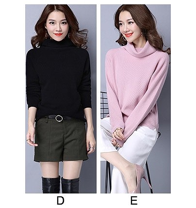 レディース　トップス　ニット　オフタートル　セーター　長袖　無地　定番　カジュアル　大人可愛い　大きいサイズ　フェミニン　オフィス　仕事　デート　お出かけ　デイリー　普段着　グレー　ベージュ　グリーン　ブラック　ピンク　送料無料
