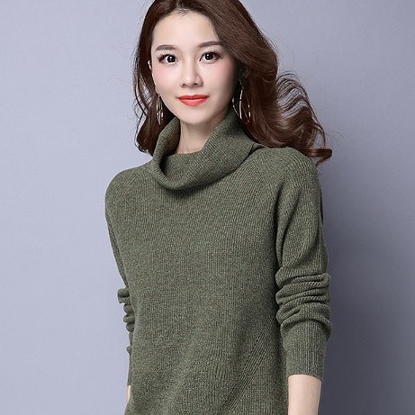 レディース　トップス　ニット　オフタートル　セーター　長袖　無地　定番　カジュアル　大人可愛い　大きいサイズ　フェミニン　オフィス　仕事　デート　お出かけ　デイリー　普段着　グレー　ベージュ　グリーン　ブラック　ピンク　送料無料