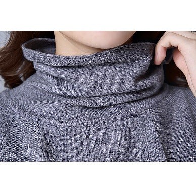 レディース　ノースリーブ　ワンピース　無地　オフタートル　フィッシュテール　フレア　ミモレ丈　ゆったり　大人カジュアル　シック　大きいサイズ　シンプル　リゾート　普段着　デイリー　お出かけ　デート　グレー　レッド　ブラック　送料無料