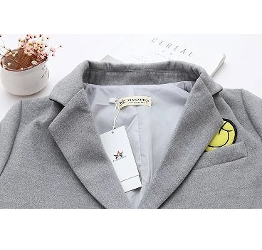 レディース　アウター　ロングコート　ゆったり　ワッペン　長袖　大きいサイズ　シンプル　無地　ウール　カジュアル　大人可愛い　フェミニン　ビジネス　通勤　OL　オフィス　学生　デート　お出かけ　デイリー　グレー　ブラック　送料無料