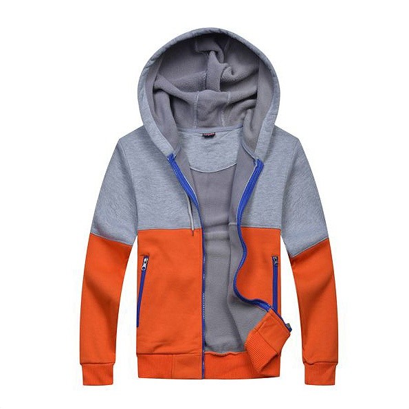 レディース　フリースパーカー　長袖　２色切り替え　ジップアップ　トップス　すっきり　スリム　大人可愛い　シンプル　デート　お出かけ　外出　デイリー　スポーティ　全５色　送料無料