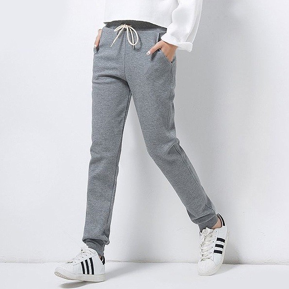 レディース　ジョガーパンツ　ソリッドカラー　おしゃれ　ストリート　カジュアル　大人可愛い　スポーツ　デート　デイリー　お出かけ　ライトグレー　グレー　赤　紺　黒　送料無料