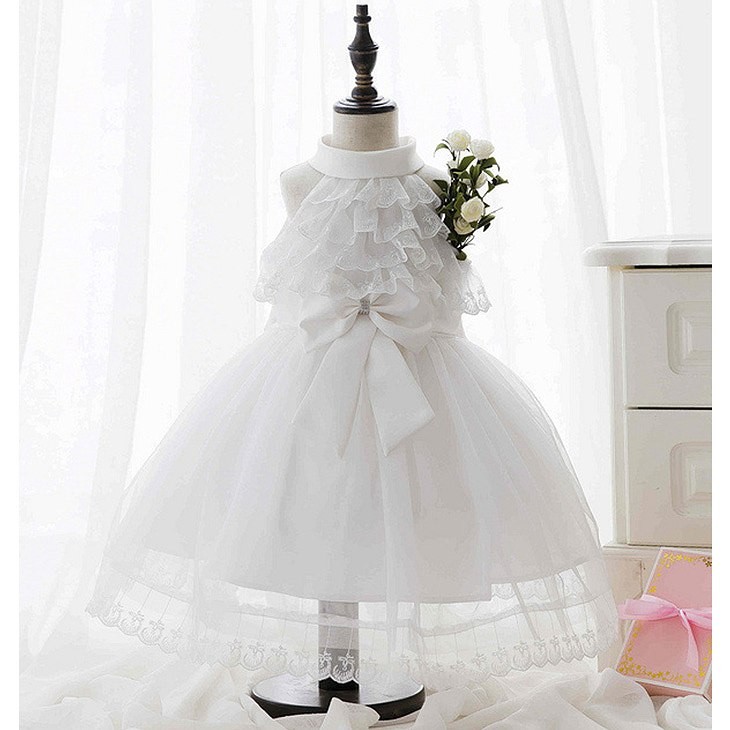キッズ　ジュニア　子供服　ミニドレス　ワンピース　無地　レース　リボン　ノースリーブ　シフォン　フォーマル　かわいい　キュート　パーティ　発表会　七五三　お祝い　誕生日　イベント　結婚式　記念日　セレモニー　ホワイト　送料無料