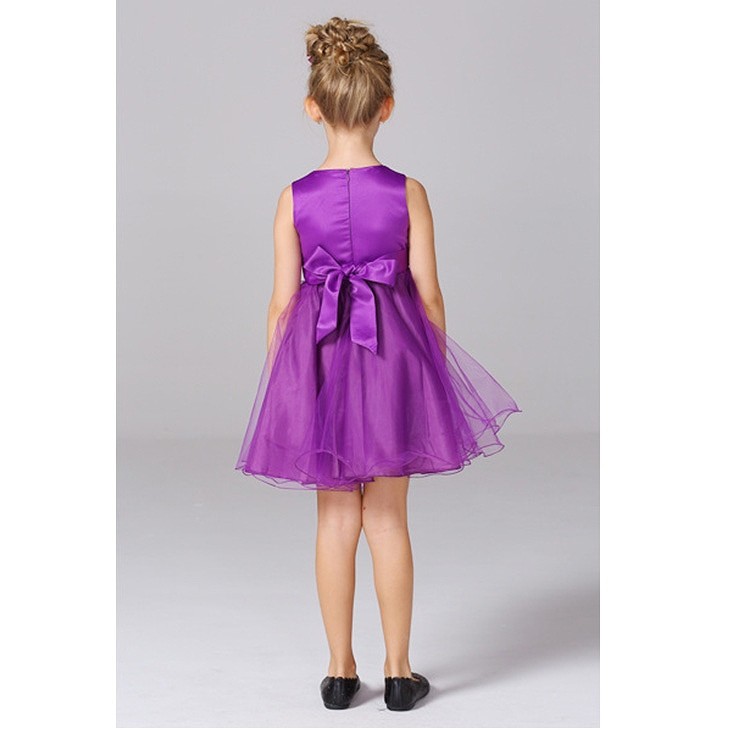 キッズ　ジュニア　子供服　ミニドレス　ワンピース　無地　スパンコール　リボン　ノースリーブ　フォーマル　パーティ　発表会　七五三　誕生日　イベント　結婚式　フラワーガール　シルバー　ゴールド　ピンク　グレー　ブルー　グリーン　パープル　レッド　送料無料