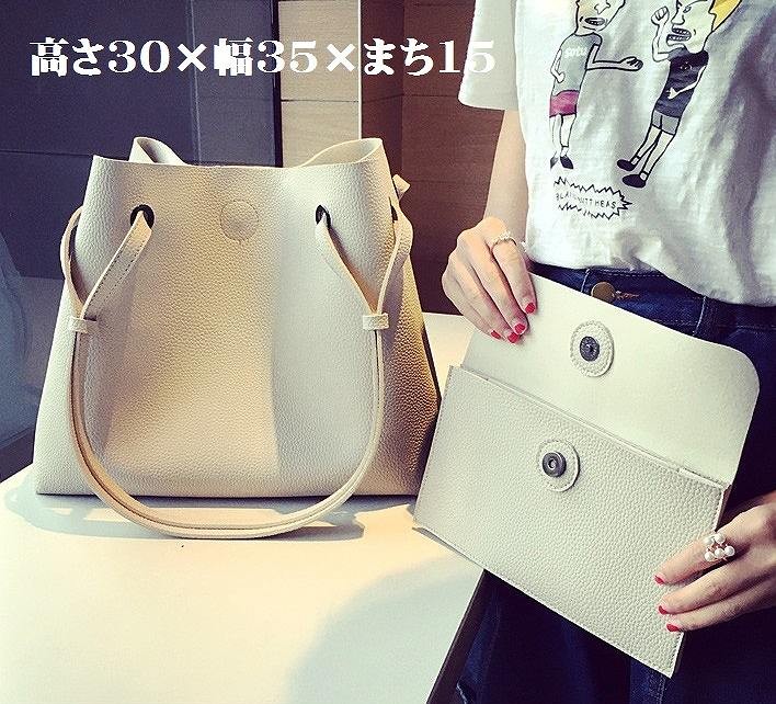 レディース　トートバッグ　ショルダー　シンプル　レザー　おしゃれ　可愛い　カジュアル　お出かけ　デート　旅行　通勤　通学　デイリー　ブラック　ピンク　グレー　ブラウン　送料無料