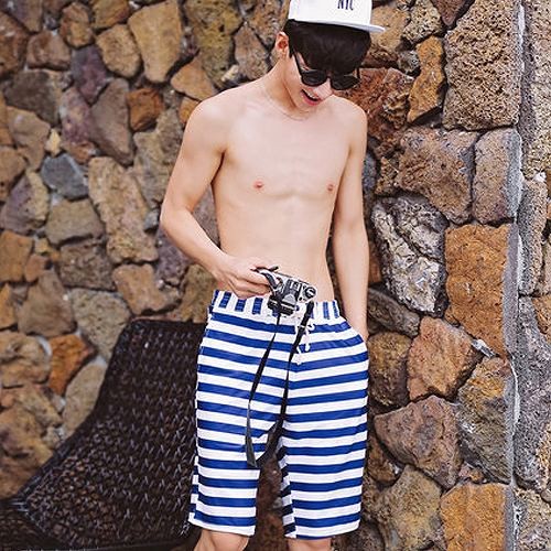 メンズ　水着　海パン　サーフパンツ　海水パンツ　ハーフパンツ　ボーダー　ボードショーツ　サーフショーツ　大きいサイズ　海・陸両用　夏　ビーチ　リゾート　海水浴　プール　送料無料