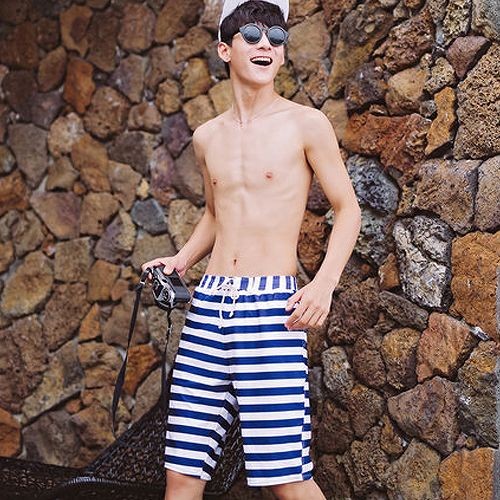 メンズ　水着　海パン　サーフパンツ　海水パンツ　ハーフパンツ　ボーダー　ボードショーツ　サーフショーツ　大きいサイズ　海・陸両用　夏　ビーチ　リゾート　海水浴　プール　送料無料