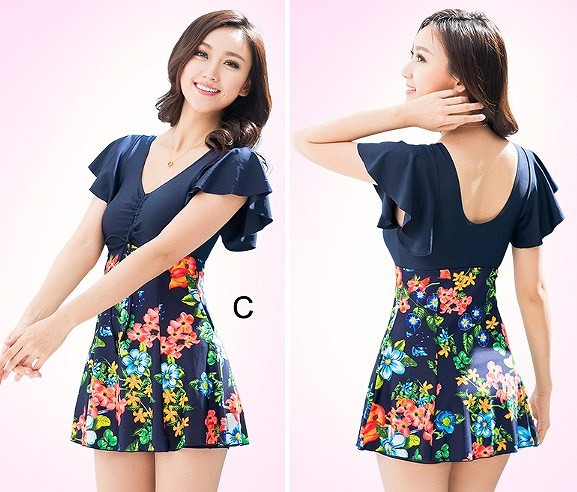 水着　体型カバー　レディース　ワンピース　女性用　女の子　タンキニ　ショートパンツ　キュート　かわいい　セクシー　夏　海　プール　大きいサイズ　2XL　3XL　4XL　5XL　ピンク　ブルー　水色　ネイビー　パープル　ブラック　レッド　送料無料