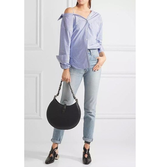 レディース　ストライプ　シャツ　ブラウス　長袖　トップス　春　コットン　ロングシャツ　清楚　女性用　大人　キュート　可愛い　セクシー　おしゃれ　ファッション　S　M　L　サイズ　ブルー　送料無料