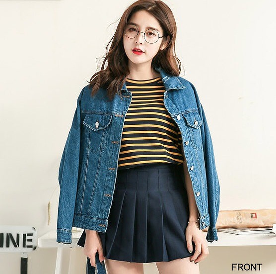 レディース　デニム　ジャケット　花柄　刺繍　ジージャン　JKT　アウター　トップス　羽織　長袖　春　女性用　大人　カジュアル　キュート　可愛い　おしゃれ　ファッション　S　M　L　サイズ　ブルー　送料無料