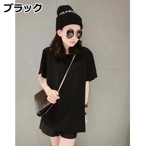 レディース　Tシャツ　トップス　翼　刺繍　羽　春　夏　大きめ　大きいサイズ　ゆったり　クルーネック　大人　カジュアル　女性　おしゃれ　セクシー　可愛い　レッド　ブラック　赤　黒　S　M　L　XL　送料無料