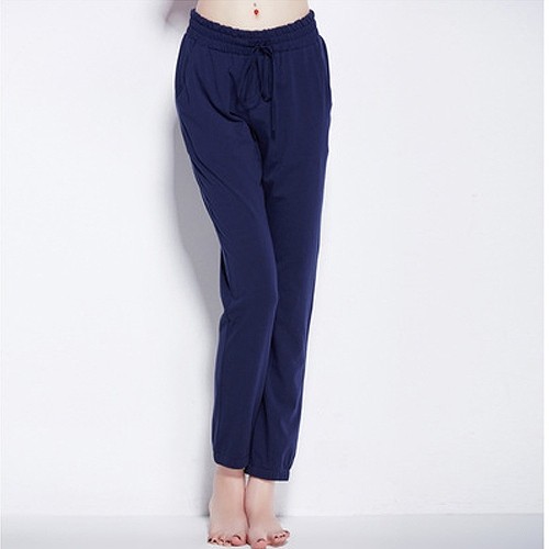 レディース　コットン　7分袖　Uネック　ルームウェア　上下セット　春　部屋着　パジャマ　ナイトウェア　寝間着　セットアップ　Tシャツ　パンツ　シンプル　女性用　大人　S　M　L　XL　サイズ　ホワイト　ピンク　白　無地　送料無料