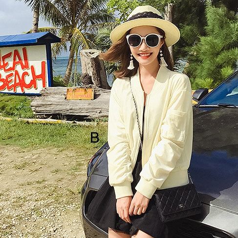 レディース　MA-1風　ミリタリージャケット　アウター　ブルゾン　長袖　ロングスリーブ　春　女性　大人　カジュアル　キュート　可愛い　おしゃれ　セクシー　ファッション　ピンク　S　M　L　サイズ　送料無料