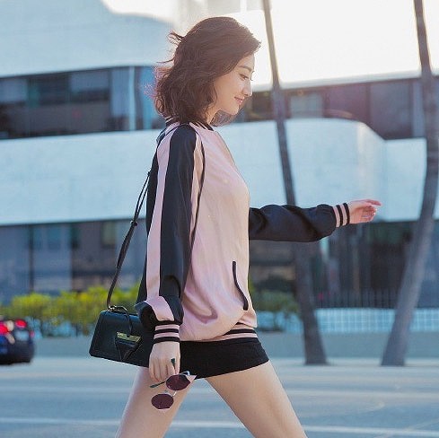 レディース　スカジャン　ジャケット　ブルゾン　アウター　長袖　春　女性　大人　カジュアル　キュート　可愛い　おしゃれ　セクシー　ファッション　ピンク　S　M　L　XL　サイズ　送料無料