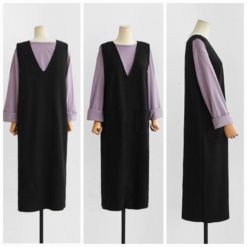 レディース　ドレスワンピース　ノースリーブ　Ｖネック　ストレート　ロング丈　大きいサイズ　大人　エレガント　かわいい　カジュアル　デート　外出　全３色　送料無料