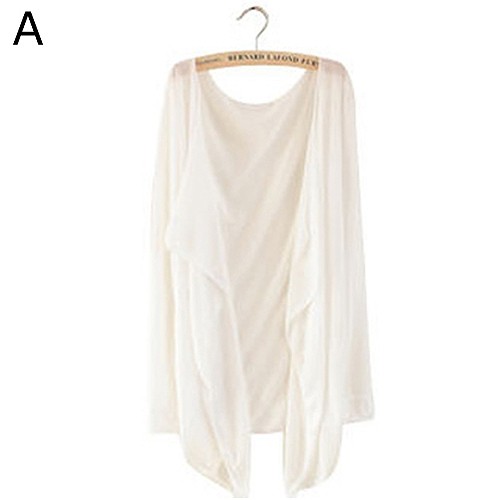 レディース　トップス　カーディガン　長袖　無地　UV対策　シンプル　カジュアル　大人可愛い　フェミニン　オフィス　OL　デート　お出かけ　デイリー　ホワイト　ピンク　ブルー　グリーン　イエロー　グレー　ブラック　オレンジ　送料無料