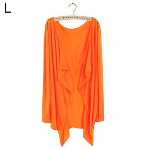 レディース　トップス　カーディガン　長袖　無地　UV対策　シンプル　カジュアル　大人可愛い　フェミニン　オフィス　OL　デート　お出かけ　デイリー　ホワイト　ピンク　ブルー　グリーン　イエロー　グレー　ブラック　オレンジ　送料無料