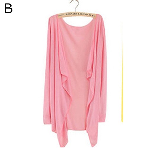 レディース　トップス　カーディガン　長袖　無地　UV対策　シンプル　カジュアル　大人可愛い　フェミニン　オフィス　OL　デート　お出かけ　デイリー　ホワイト　ピンク　ブルー　グリーン　イエロー　グレー　ブラック　オレンジ　送料無料
