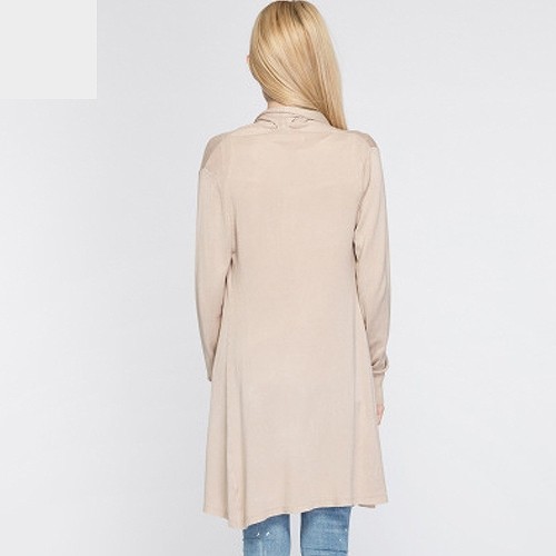 レディース　トップス　ロングカーディガン　長袖　無地　シンプル　カジュアル　大人可愛い　フェミニン　オフィス　OL　デート　お出かけ　デイリー　ブラウン　ベージュ　ホワイト　送料無料