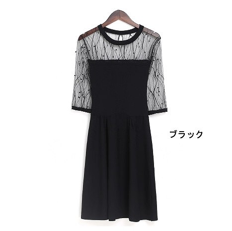 レディース　シースルー　ワンピース　ミニ　スカート　ショートスリーブ　半袖　ドレス　春　夏　女性　大人　カジュアル　清楚　キュート　可愛い　おしゃれ　エレガント　セクシー　ファッション　ブラック　ピンク　ホワイト　フリーサイズ　ワンサイズ　送料無料