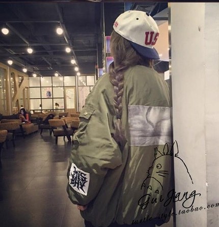 レディース　ミリタリージャケット　ブルゾン　アウター　JKT　オーバーサイズ　リブ付き　ワッペン　MA-1　MA1　フライトジャケット　女性　大人　カジュアル　おしゃれ　可愛い　オリーブ　ブラック　黒　M　L　XL　サイズ　送料無料