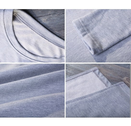 レディース　ミモレ丈　ワンピース　ドレス　ラグラン　ラウンドネック　スリット　スカート　長袖　春　夏　人気　女性　大人　カジュアル　可愛い　おしゃれ　きれいめ　上品　セクシー　レッド　グレー　ブラック　フリーサイズ　ワンサイズ　送料無料