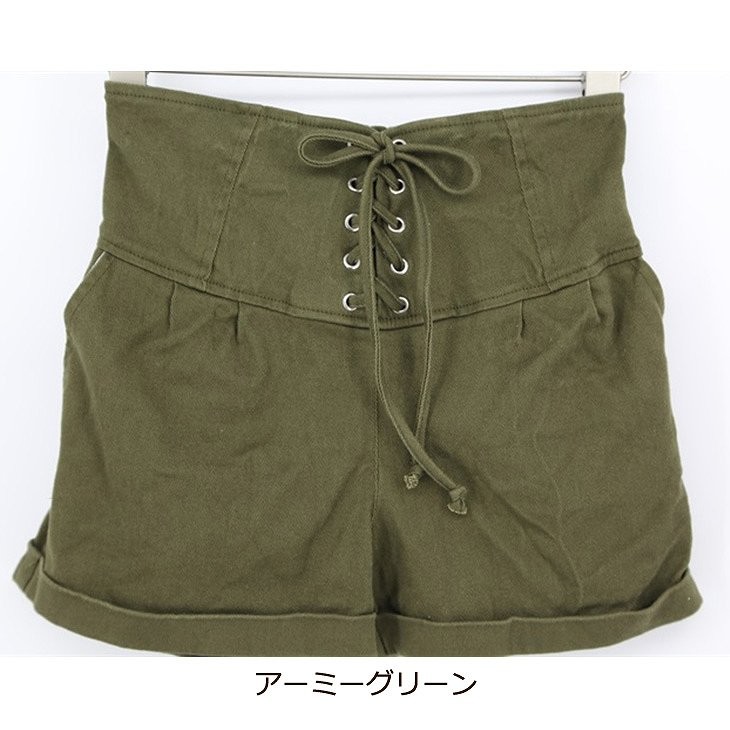 レディース　短パン　ショートパンツ　デニム　ボトムス　春　夏　女性　大人　フェミニン　カジュアル　キュート　可愛い　おしゃれ　セクシー　ファッション　ブラック　ベージュ　ネイビー　アーミーグリーン　ホワイト　人気　M　サイズ　送料無料