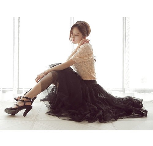 レディース　スカート　シフォン　マキシ丈　ロング　無地　シンプル　カジュアル　大人可愛い　上品　エレガント　フェミニン　結婚式　2次会　パーティ　発表会　デート　お出かけ　グレー　ブラック　ホワイト　送料無料