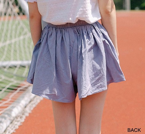 レディース　キュロット　スカート　膝上丈　ミニ　無地　シンプル　コットン　カジュアル　フリーサイズ　大人可愛い　フェミニン　スポーツ　デート　お出かけ　ピンク　ブルー　ブラック　送料無料