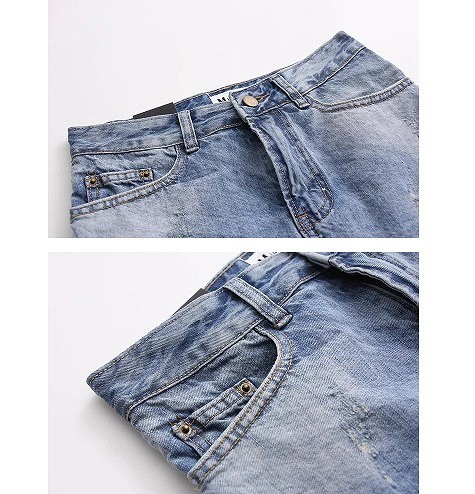 レディース　ボトムス　ジーンズ　デニム　パンツ　スカート　スカッツ　フレイドヘム　切りっぱなし　カットオフン　ダメージ　クラッシュ　9分丈　大人カジュアル　フェミニン　リゾート　普段着　デイリー　お出かけ　デート　ブルー　送料無料