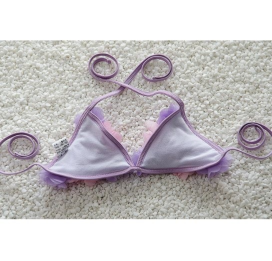 キッズ　女の子　水着　ビキニ　花柄　フレア　フリル　ホルターネック　海　プール　スイミング　ビーチ　リゾート　マリン　海水浴　夏休み　旅行　可愛い　キュート　子供　ジュニア　ピンク　パープル　ブルー　イエロー　M　L　XL　サイズ　送料無料