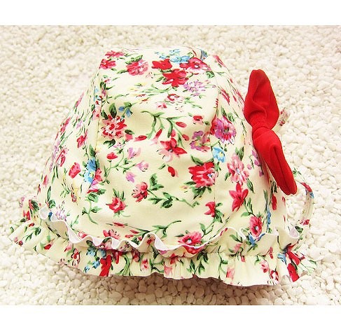 キッズ　女の子　水着　ワンピース　フレア　フリル　リボン　帽子　キャップ　海　プール　スイミング　ビーチ　リゾート　マリン　海水浴　夏休み　旅行　可愛い　キュート　子供　ジュニア　ホワイト　レッド　S　M　L　XL　XXL　サイズ　送料無料