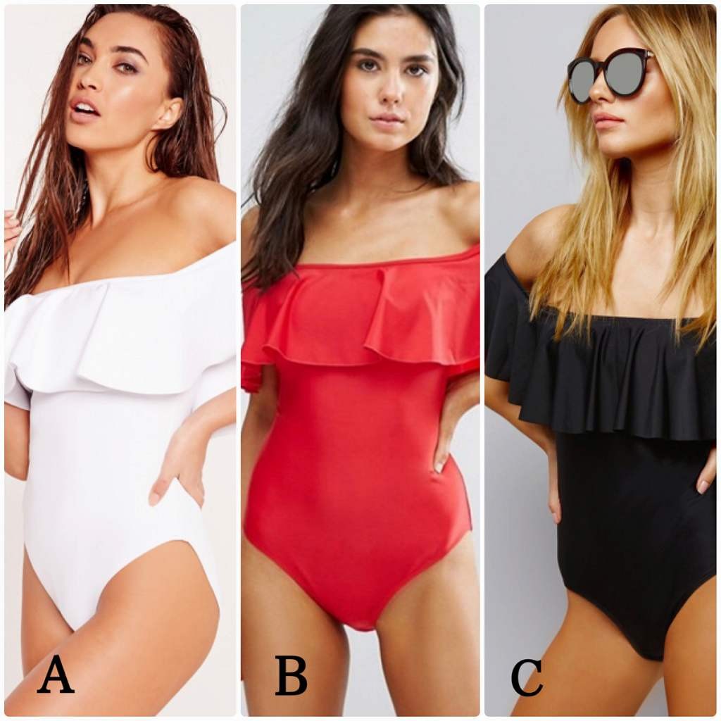 レディース　水着　ワンピース　オフショルダー　海　プール　スイミング　ビーチ　リゾート　マリン　海水浴　夏休み　旅行　可愛い　キュート　セクシー　女性　ブラック　レッド　ホワイト　黒色　赤　白　S　M　L　XL　サイズ　送料無料