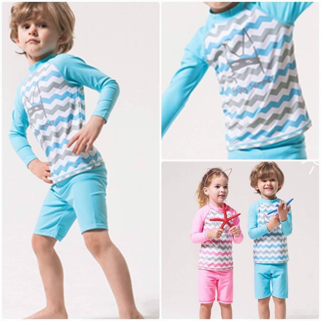 キッズ　女の子　男の子　ユニセックス　水着　ラッシュガード　短パン　ハーフパンツ　日焼け防止　海　プール　スイミング　ビーチ　リゾート　マリン　海水浴　夏休み　旅行　可愛い　キュート　子供　ジュニア　ピンク　ブルー　水色　M　L　XL　XXL　サイズ　送料無料