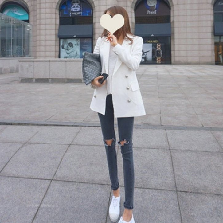 レディース　ボトムス　クラッシュド　ジーンズ　デニムパンツ　スキニー　スリム　アンクル丈　無地　大人可愛い　カジュアル　大きいサイズ　シンプル　美脚　脚長　デイリー　お出かけ　デート　ブルー　送料無料