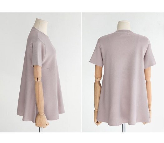 レディース　ファッション　女性　かわいい　ニット　セーター　半袖　ラウンドネック　大人カジュアル　夏　外出　アウトドア　ホワイトアイボリー　ブラック　ディープピンク　送料無料