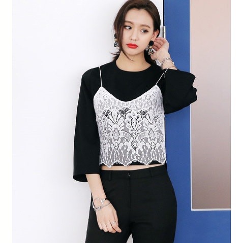 レディース　トップス　レース　キャミソール　無地　ノースリーブ　ゆったり　春夏秋　大きいサイズ　大人可愛い　フリーサイズ　シンプル　カジュアル　フェミニン　普段着　ラフスタイル　デート　ブラック　ホワイト　ブルー　送料無料